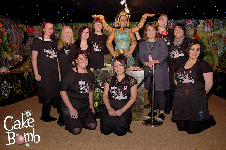 The gang with Wendi Peters